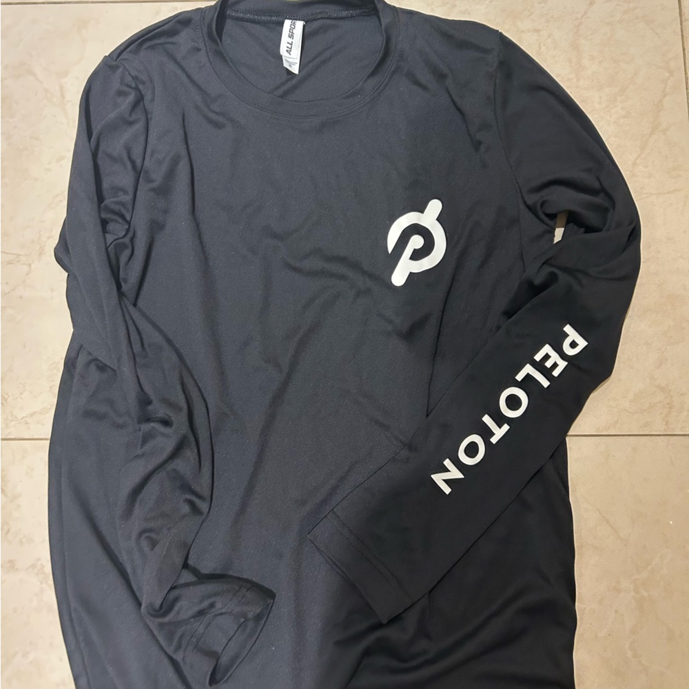 Peloton Black Long Sleeve Shirt